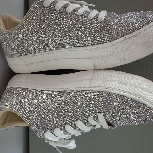 Rhinestone sneakers by Betsy Johnson - Picture 3 of 8